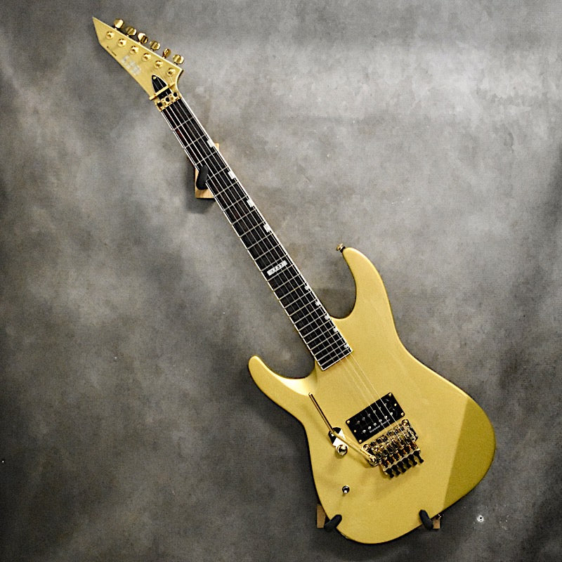 ESP LTD M-I Custom Metallic Gold – Xtreme Lefty Guitars, Inc. ESP LTD M-I Custom Metallic Gold – Xtreme Lefty Guitars, Inc.